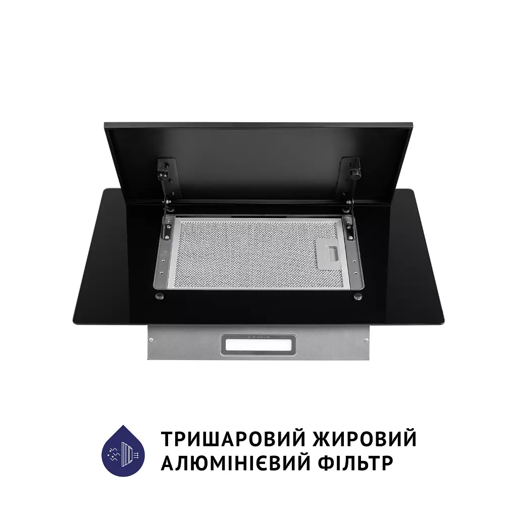 Витяжка декоративна похила Minola HDN 6124 BL LED - фото 8