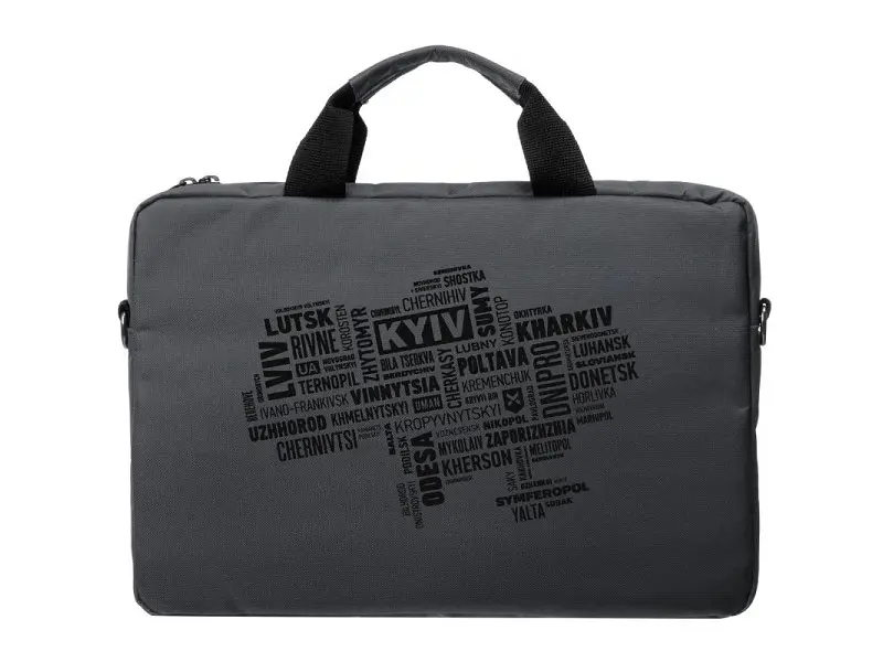 Сумка для ноутбука Vinga NB1502 15.6 Gray/Black Print (NB1502UBGY) - фото 4