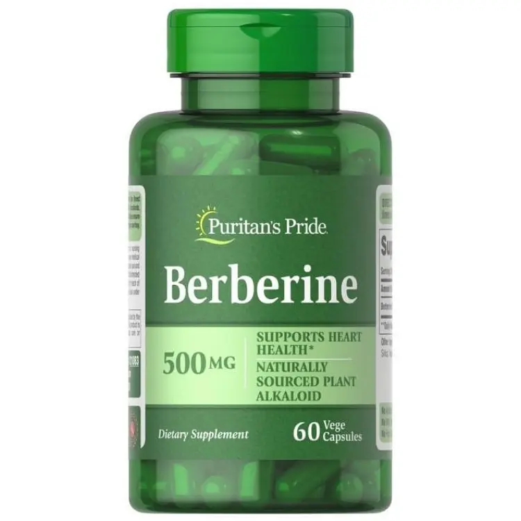 Берберин Puritan's Pride Berberine 500 мг 60 капсул