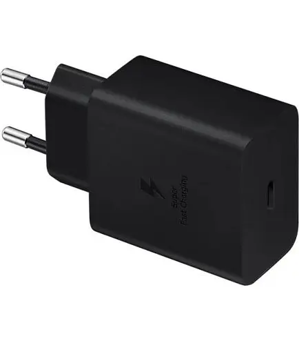 Зарядное устройство для Samsung 45W+ с кабелем C-C (EP-T4510XBEGEU) комплект черный - фото 4