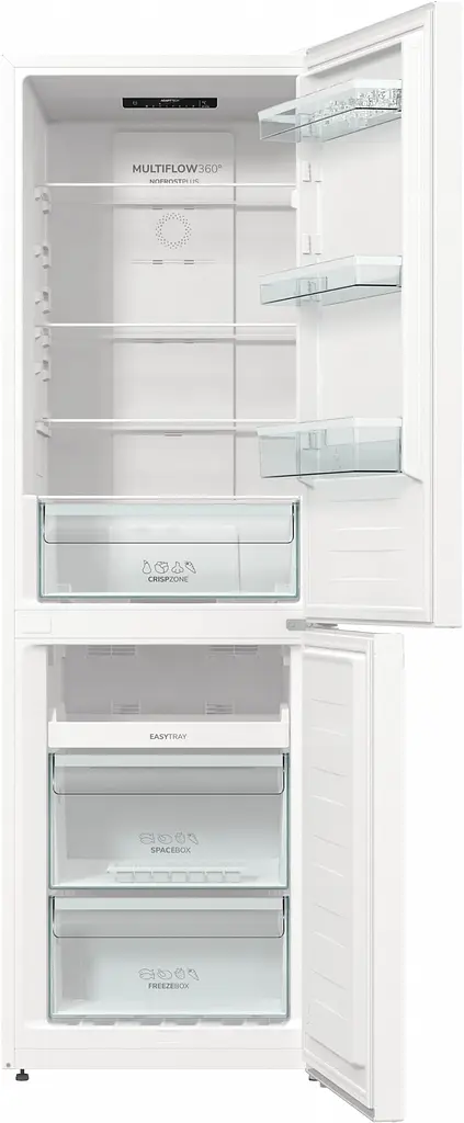 Холодильник Gorenje NRK6191PW4 185х60х60см 2 двері 203(99) л А+ NF+ режим (NRK6191PW4) - фото 6