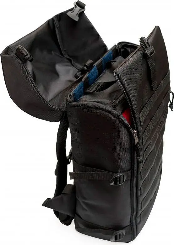 Рюкзак туристичний Vinga Travel Medical Backpack Oxford 1680D + 3 bags Black (VTMBPB3B) [87975] - фото 6