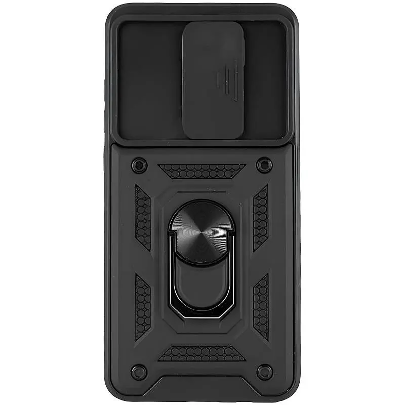 Чохол Ummi Camshield Serge Ring для Xiaomi Redmi Note 8 Pro Чорний / Black - фото 2