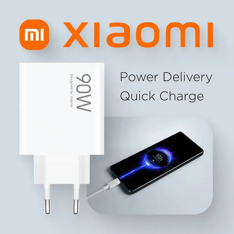 Зарядний пристрій 3 виходу Xiaomi 90W HyperCharge Power Adapter (3-Port) BHR087MEU - фото 4