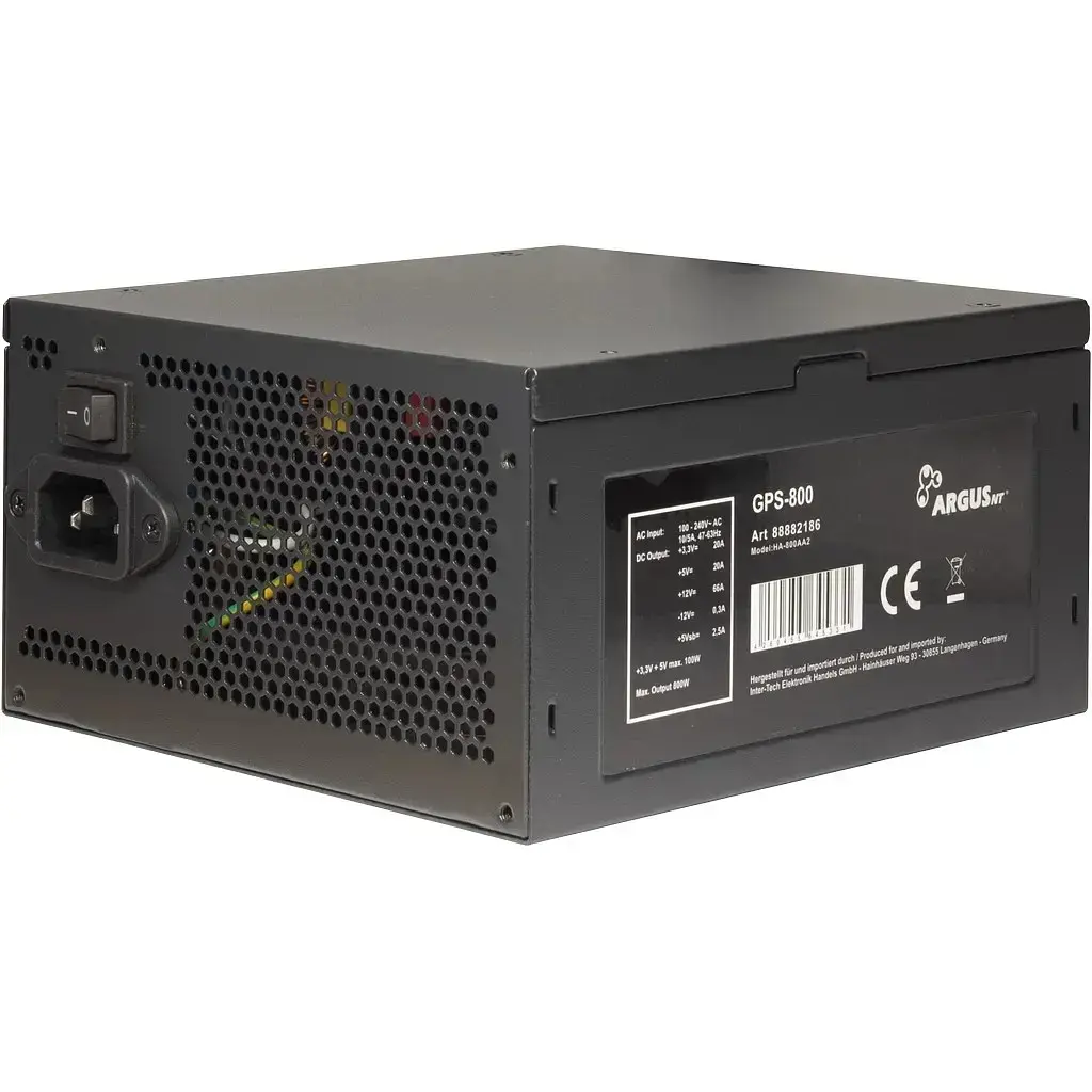 Блок живлення Inter-Tech 800W (GPS-800W) - фото 2