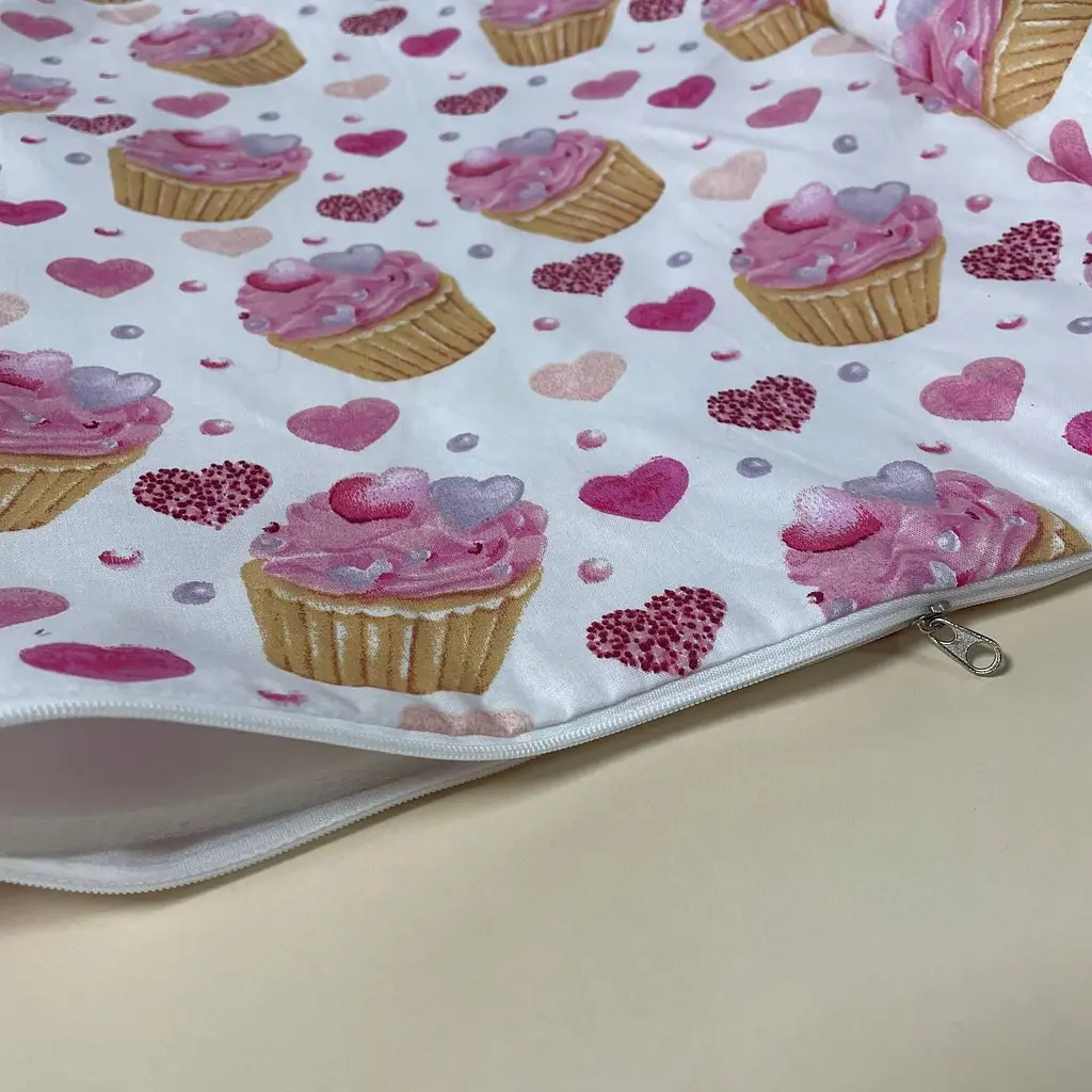 Сповивальний матрац на дитячий комод пеленатор або пеленальний столик м'який з бортами синтепон знімний універсальний розмір 70*55 см BST малиновий - фото 4
