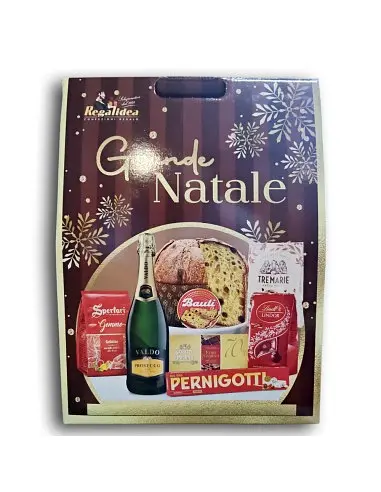 Набір подарунковий Regalidea Strenna Panettone Cesto Grande Natale - 7 компонентів