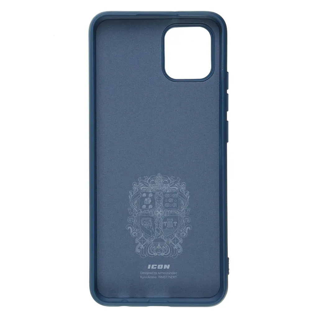 Чехол ArmorStandart ICON для Samsung A03 (A035) Dark Blue (ARM60876) - фото 2