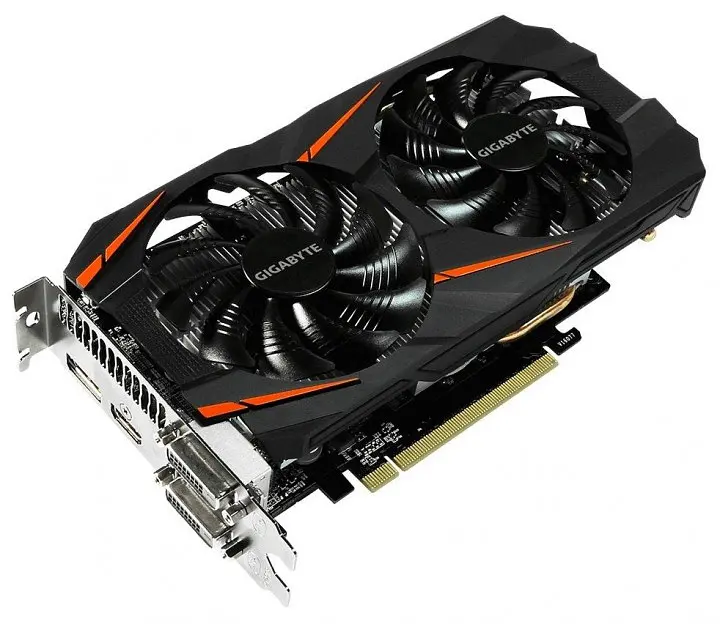 Відеокарта Gigabyte GTX 1060 3Gb Windforce OC Mini (GV-N1060WF2OC-3GD-MI) (GDDR5, 192 bit, PCI-E 3.0 x16) Б/в - фото 2