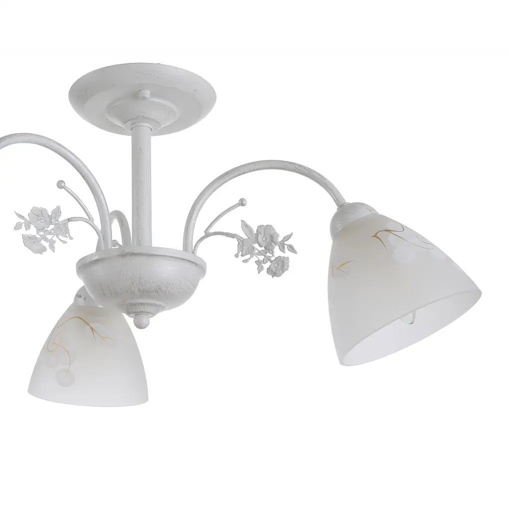 Люстра потолочная Brille в спальню E14 60W WH (LK-685C/3) - фото 5