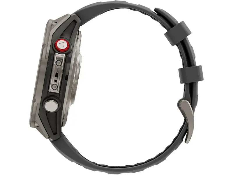 Смарт-годинник Garmin Fenix 8 Pro 47 mm AMOLED Titanium with Graphite/Black (010-03198-10/11) - фото 5