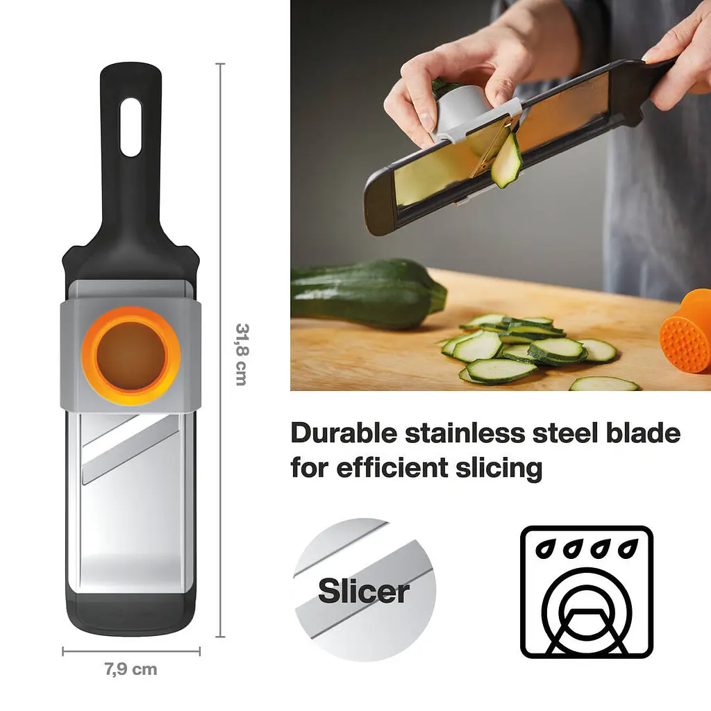Тертка для овочів Fiskars Functional Form 1014416 - фото 6