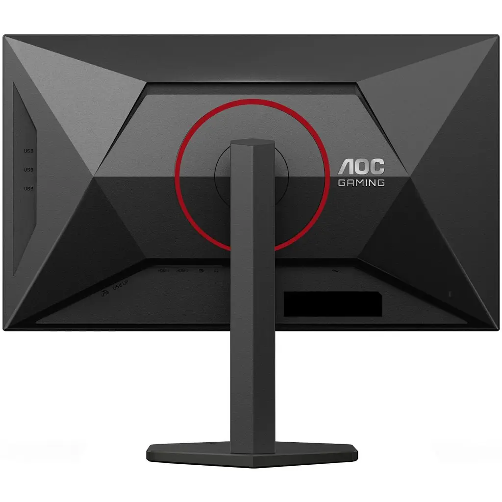 Монитор TFT 27" AOC Q27G4SRU, QHD, Fast IPS, 320Hz, 1ms, 2xHDMI, DP, USB-хаб, HAS, черно-красный (Q27G4SRU) - фото 7