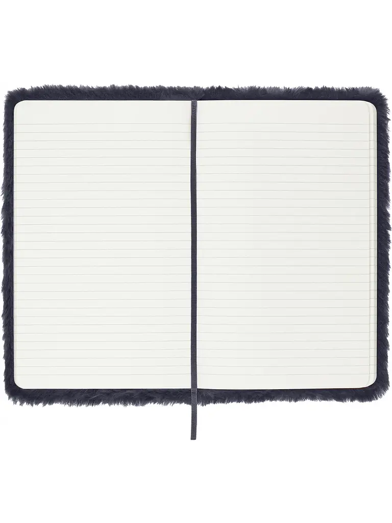 Записник Moleskine Soft середній, Лінійка Темно-синє штучне хутро в подарунковому боксі (LCFUR31ABOX) - фото 5