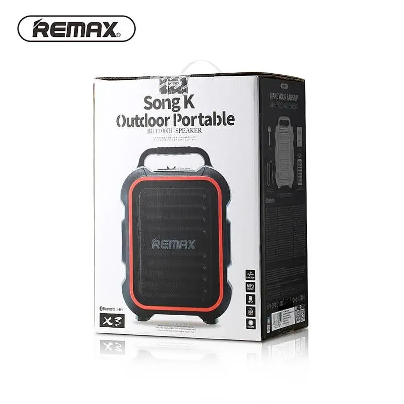 Портативна акустика Remax Song K outdoor portablae RB-X3 15W 2200mAh - фото 2