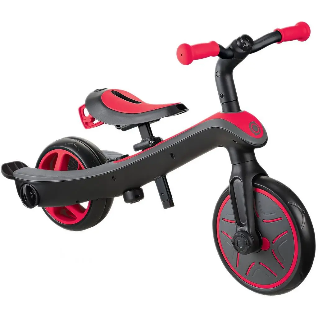Велосипед трехколесный Globber Explorer Trike 4 в 1 красный (632-102-3) - фото 6