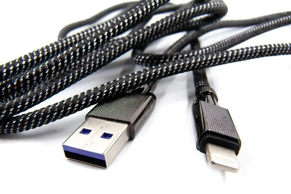 Кабель Dengos USB - Lightning (M/M) 4A 1 м Black (NTK-L-KPR-USB3-BLACK) - фото 3