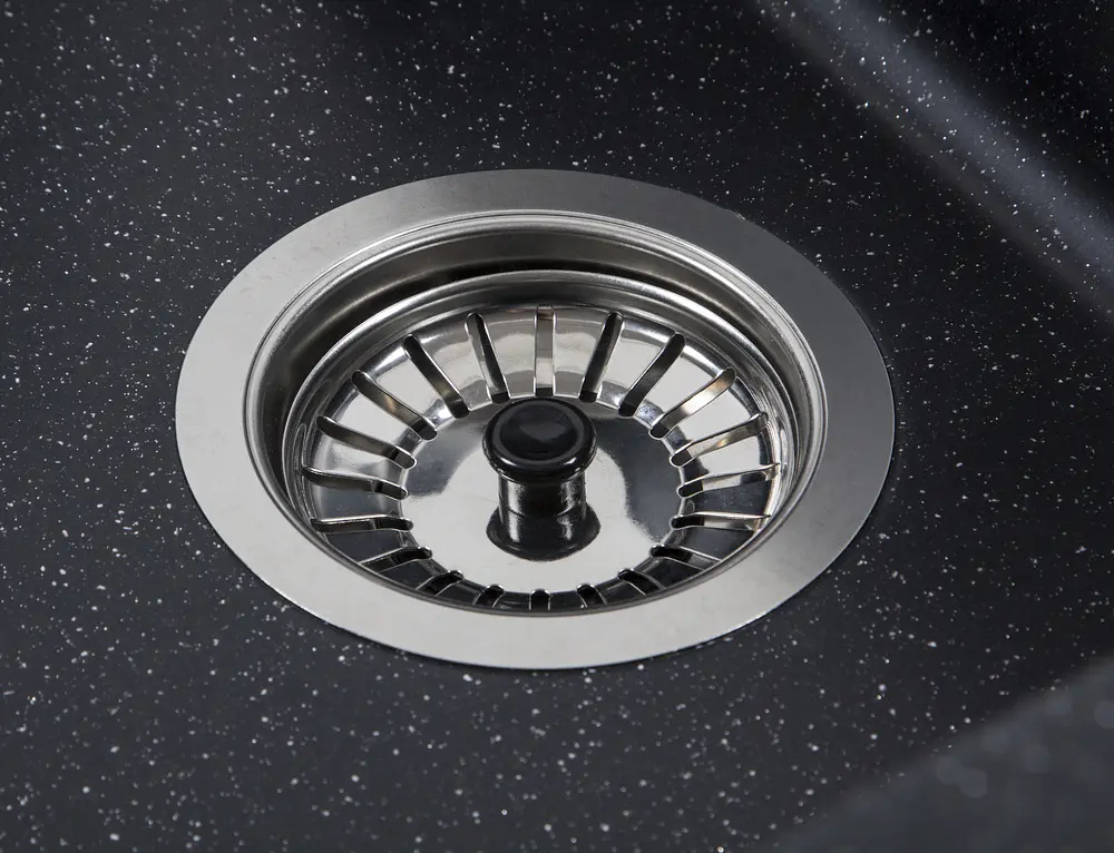 Каменная мойка Ventolux Diamante Space Black 765x485x200 мм - фото 3