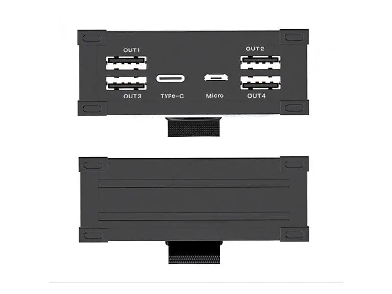Зовнішній акумулятор (Power Bank) Aspiring Hit 20 20000mAh Black (PPHT.H02) - фото 4