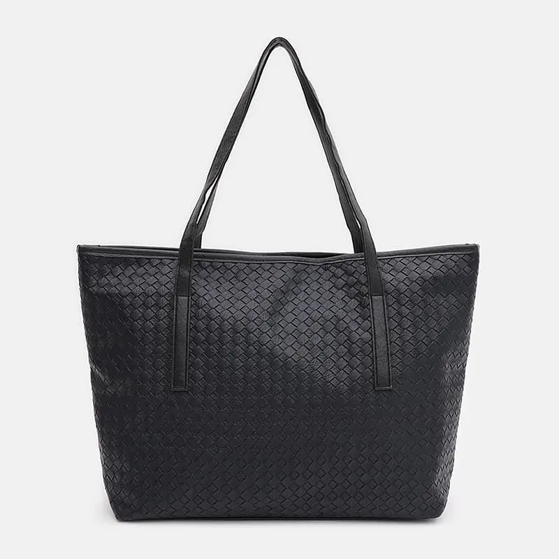 Сумка жіноча Monsen C1kp8962bl-black 34х29х14 см Чорний - фото 2