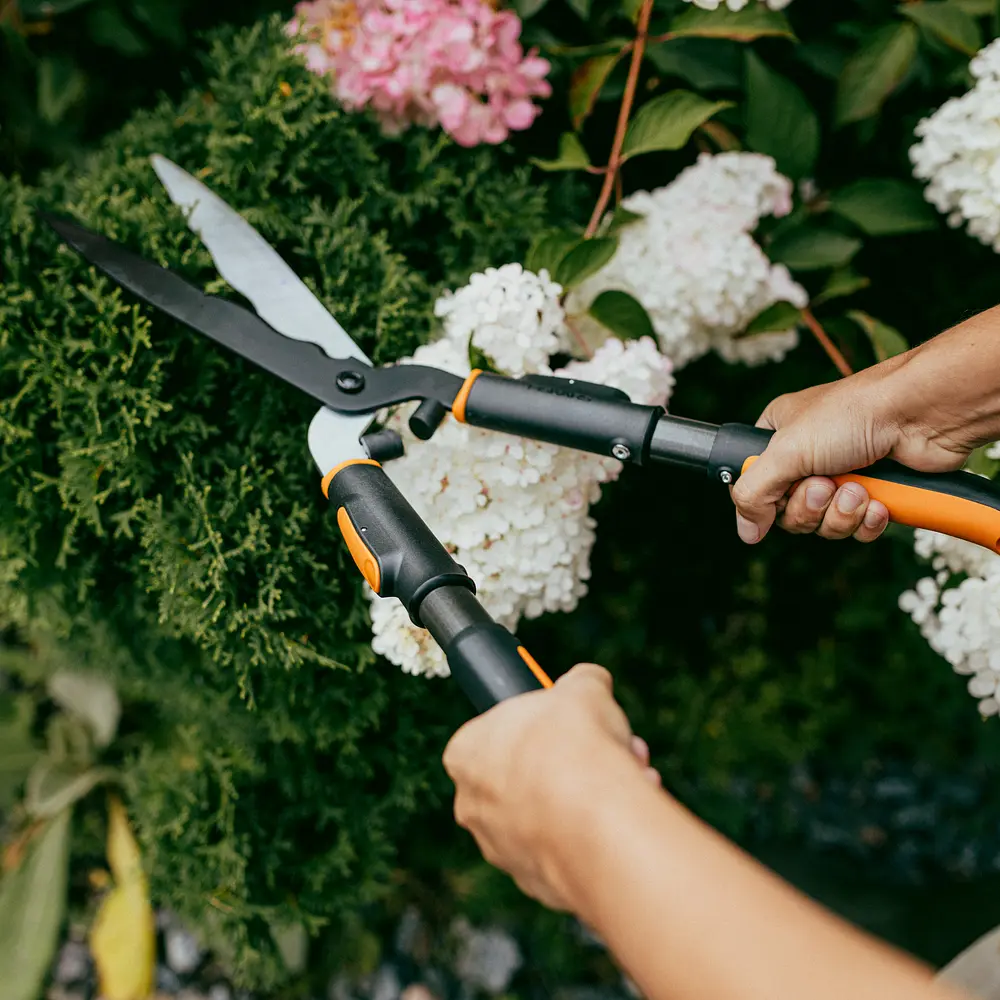 Ножницы для живой изгороди механические Fiskars OneClick (1082706) - фото 3