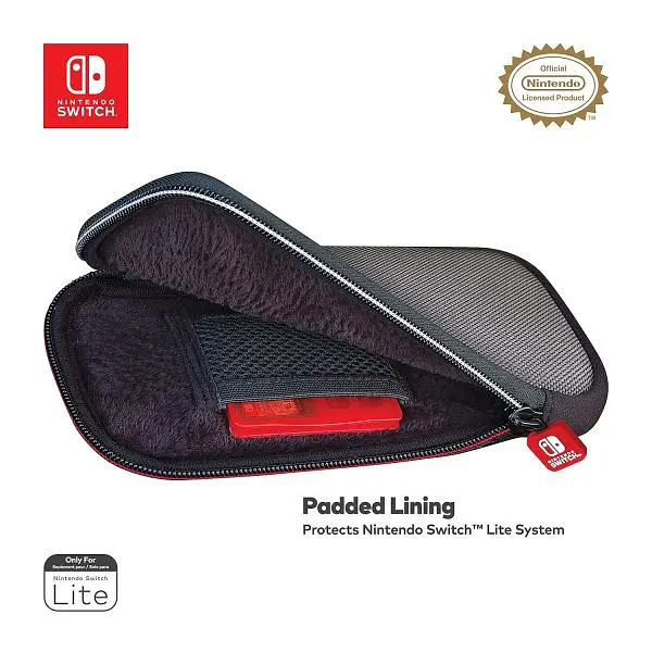 Чехол Deluxe Travel Case Slim (Gray) (Nintendo Switch Lite) - фото 3