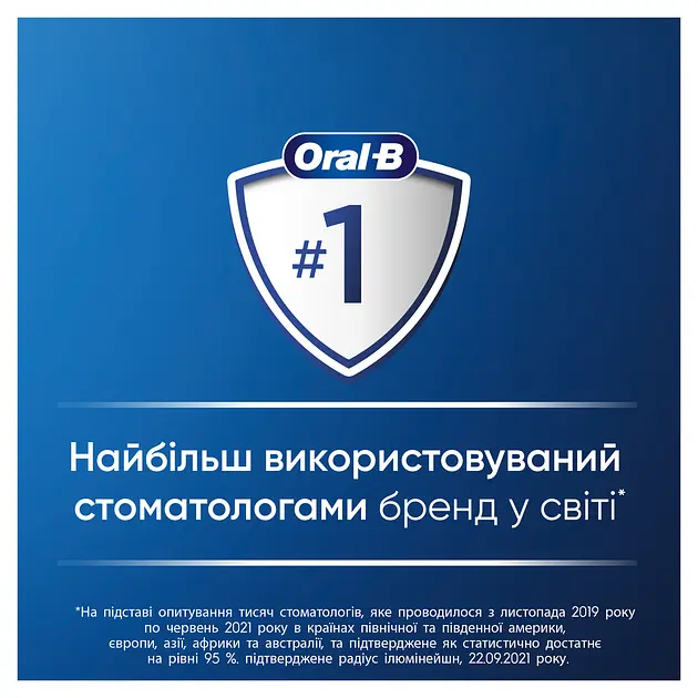 Електрична зубна щітка Oral-B Braun Pro Series 1 чорна + футляр - фото 4