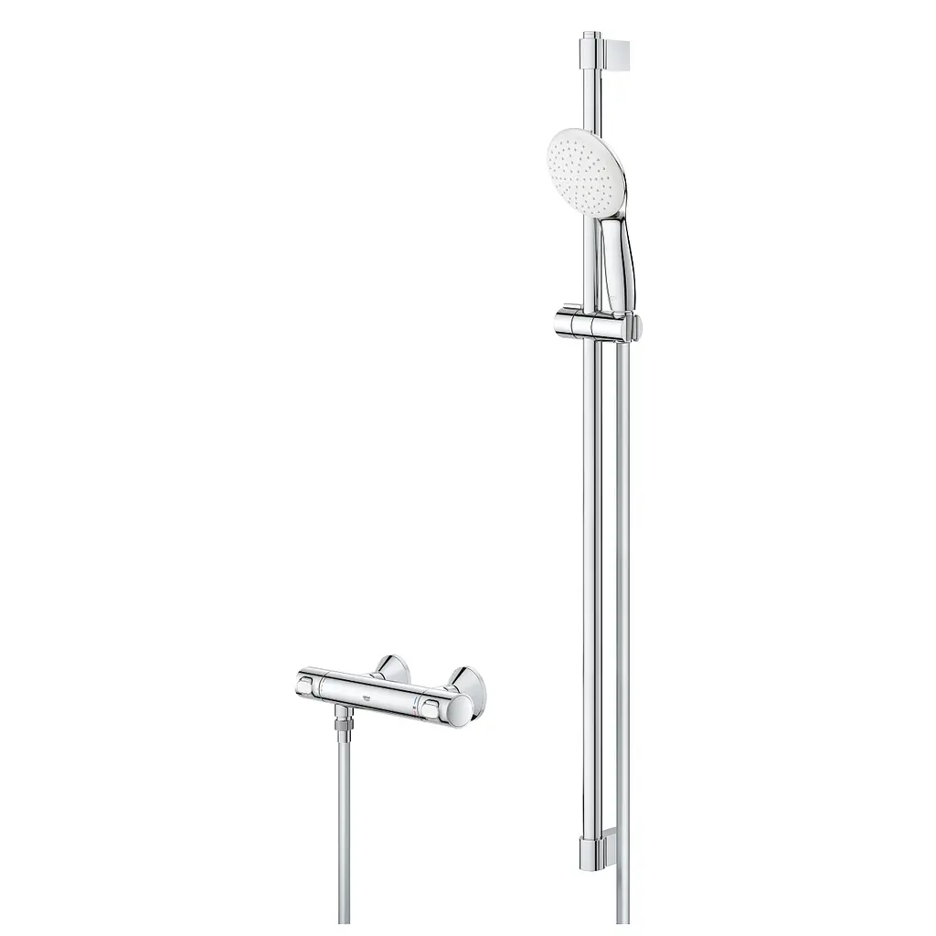 Термостат для душу з душовим гарнітуром 900мм Grohe Grohtherm 500 34797001 Хром - фото 3