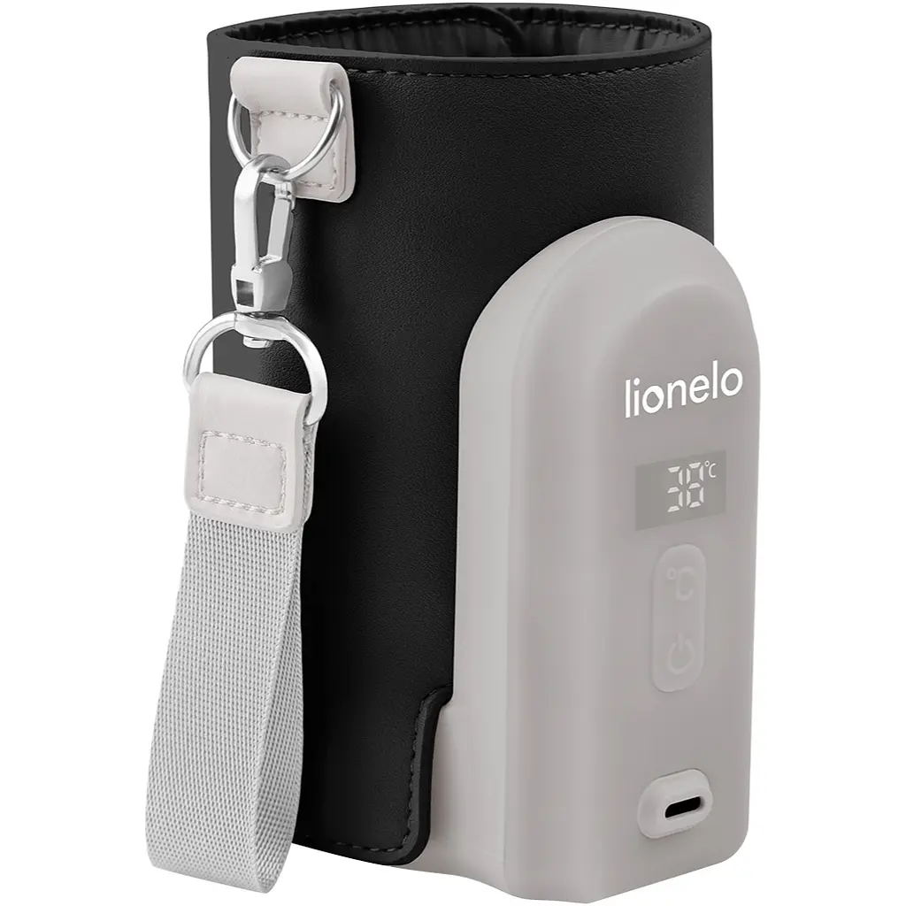 Підігрівач пляшечок Lionelo Thermup Go Evo Black (LOC-THERMUP GO EVO BLACK)