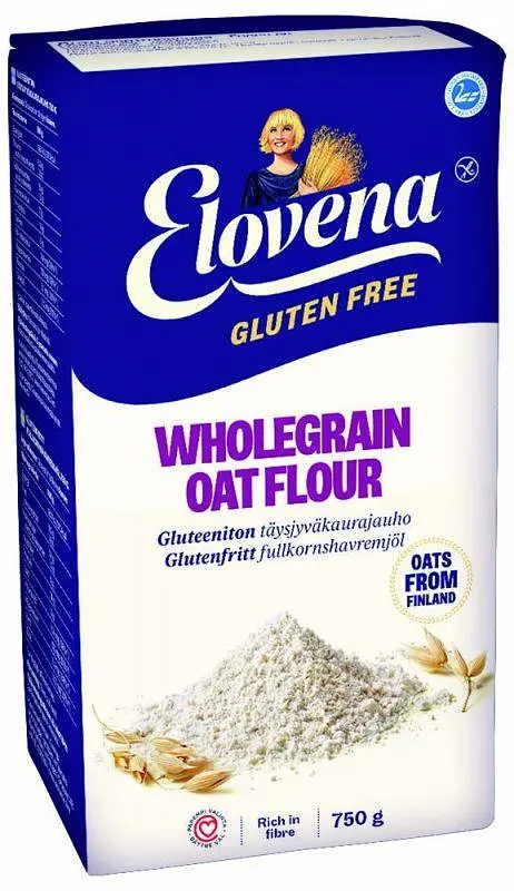Борошно вівсяне Elovena Wholegrain Oat Flour Gluten free 750 г