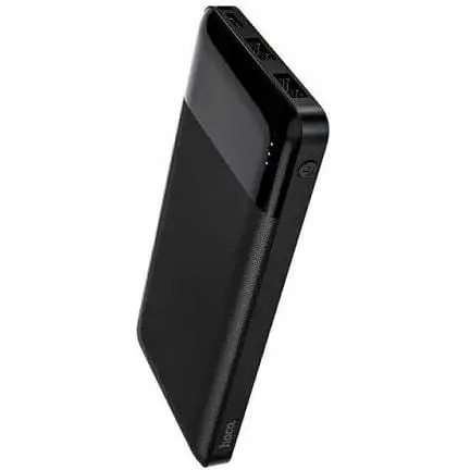Внешняя мобильная батарея Hoco J72 Easy Travel 10000 mAh черная 6931474738370 - фото 2