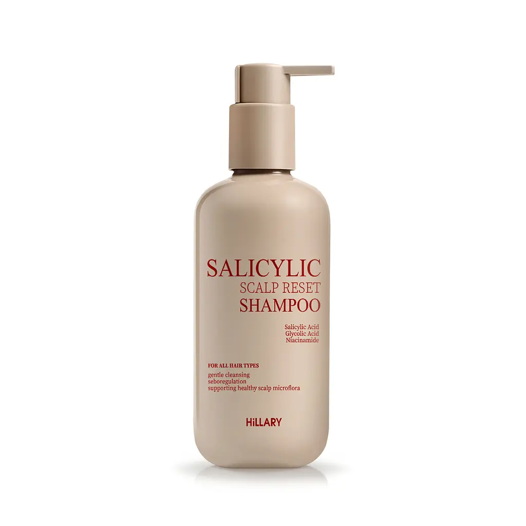 Салициловый шампунь для восстановления кожи головы Salicylic Scalp Reset Shampoo Hillary 400 мл - фото 11