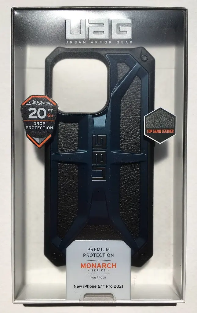 Оригінальний протиударний чохол UAG Monarch для iPhone 13 Pro Mallard (113151115555) - фото 2
