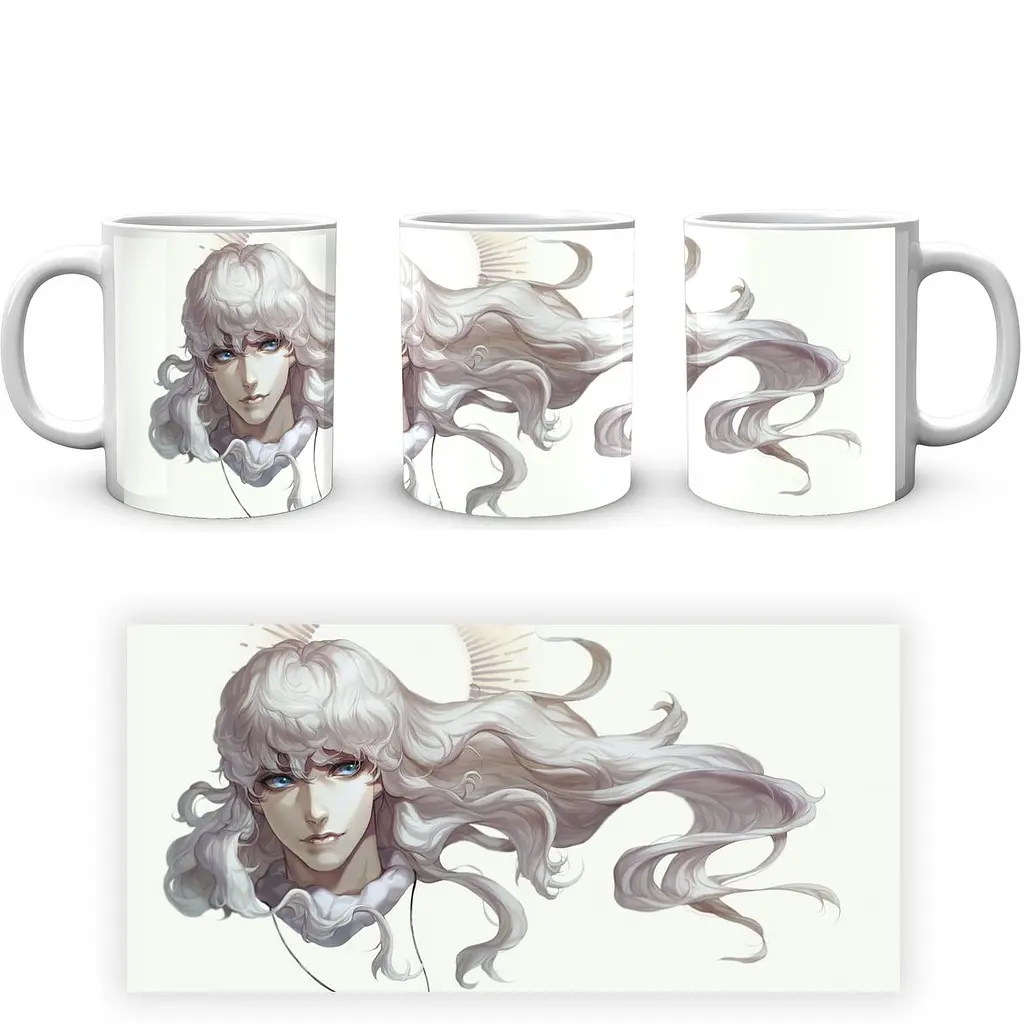 Кухоль GeekLand Berserk Берсерк Гріффіт Локони anime B 02.12 330 мл білий - фото 3