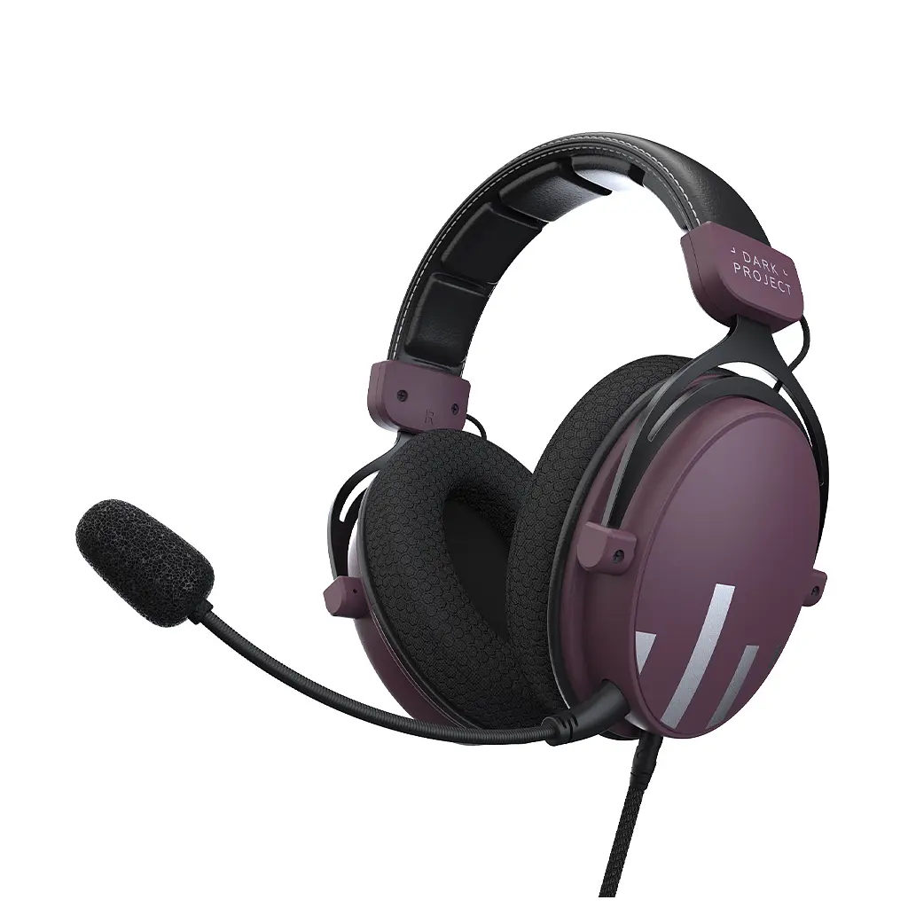 Навушники Dark Project One HS4 Wired Purple/Black (DPO-HS-5004) - фото 7