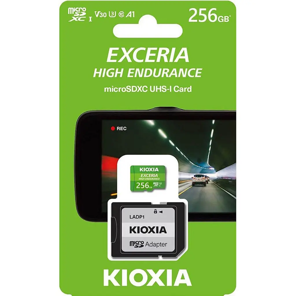 Карта пам'яті Kioxia microSDXC Exceria High Endurance 256GB Class 10 UHS-I U3 V30 (LMHE1G256GG2) [163977] - фото 4