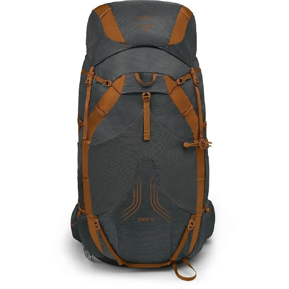 Рюкзак Osprey Exos 58 L/XL Серо-коричневый - фото 3