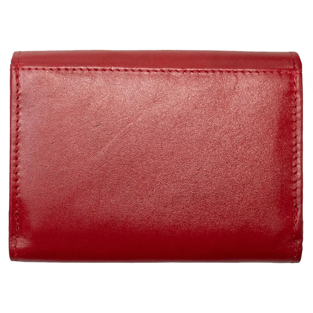 Гаманець жіночий шкіряний Semi Line RFID Red (P8272-2) - фото 5
