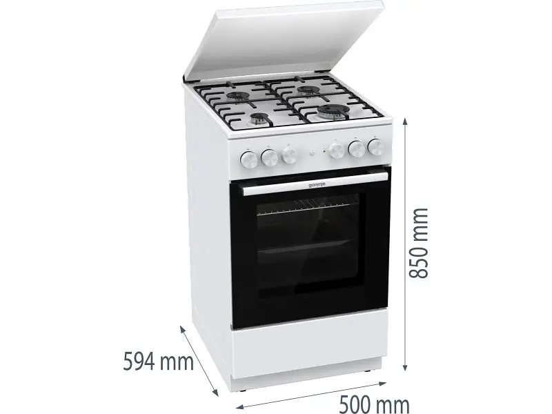 Комбінована плита Gorenje GK5A22WH - фото 11
