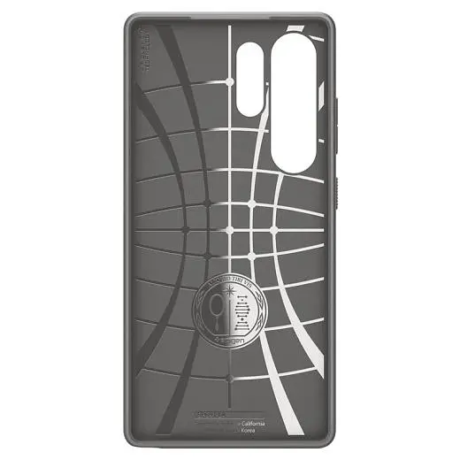 Чехол Spigen Liquid Air Marble Gray для Samsung Galaxy S25 Ultra (ACS08954) - фото 3