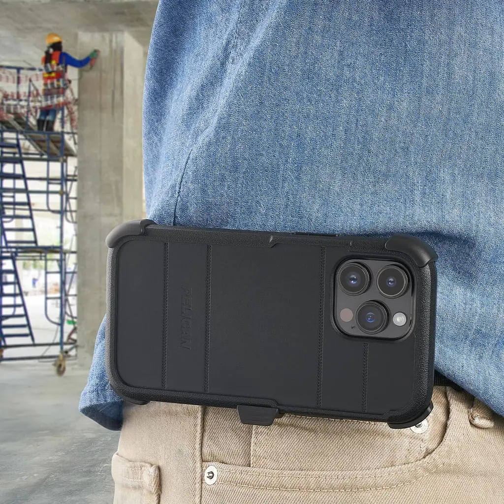 Протиударний з кліпсою чохол Pelican Voyager MagSafe для iPhone 14 Pro Black аналог OtterBox Defender - фото 7