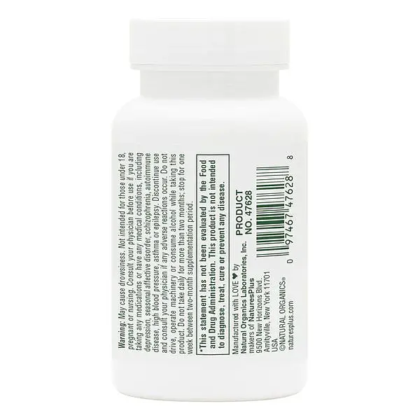 Натуральна добавка NaturesPlus Fast Acting Melatonin 20 mg 90 таблеток - фото 3