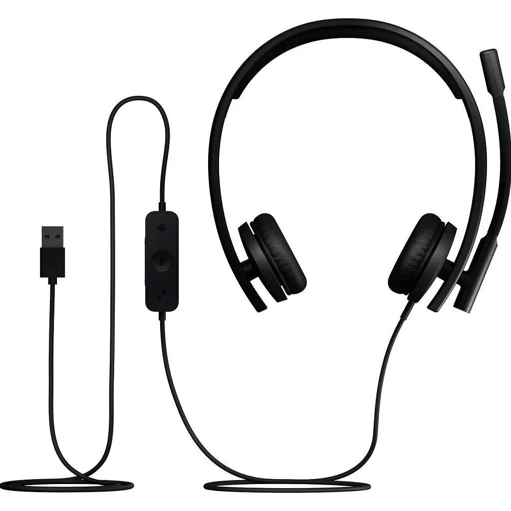 Компьютерная гарнитура Logitech H570e Stereo USB-A Black (981-001430) - фото 5