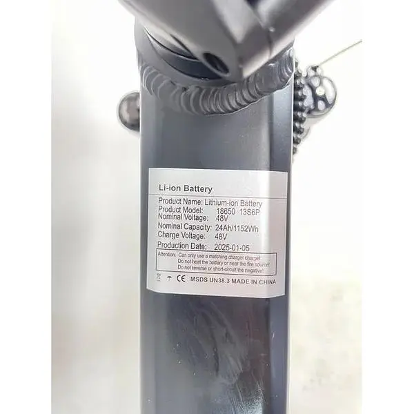 Электровелосипед Robust X8 фетбайк 1200W 48V 24Ah черный - фото 14