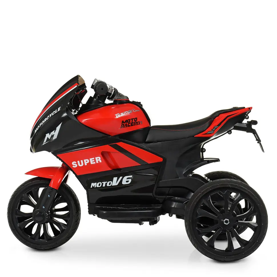 Дитячий електромобіль-мотоцикл Bambi Racer M 4135EL-3 до 30 кг - фото 3