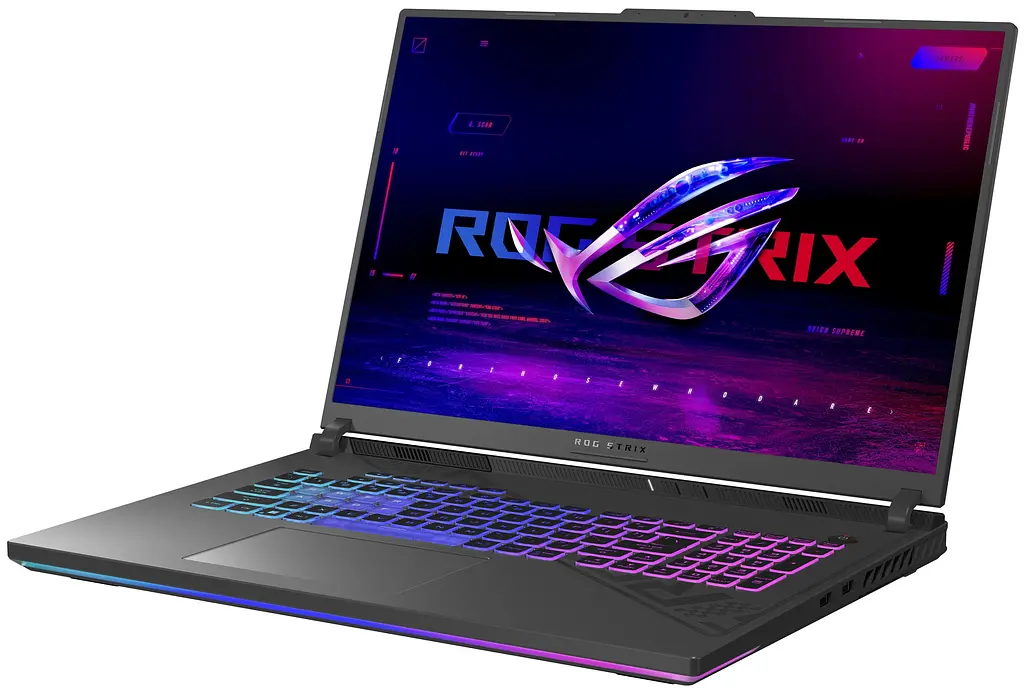 Ноутбук ASUS ROG Strix G18 G814JU-N6041 18" QHD+ IPS, Intel i7-13650HX, 16GB, F512GB, NVD4050-6, NoOS, Сірий (90NR0CY1-M004L0) - фото 3