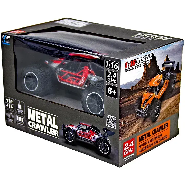 Машинка на радіокеруванні Sulong Toys 1:16 Metal Crawler Nova Red (SL-231RHGR) [114235] - фото 10