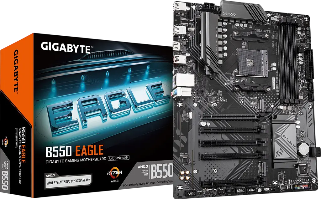 Материнська плата Gigabyte B550 Eagle Socket AM4 (B550 EAGLE) - фото 2