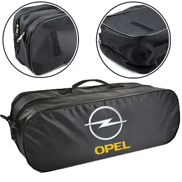 Сумка органайзер техдопомоги Opel 53х19х13 2 відділення Чорна - фото 2