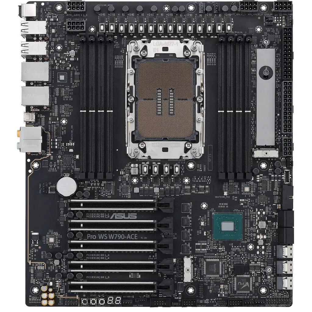 Серверна материнська плата ASUS PRO WS W790-ACE s4677 W790 8xDDR5 M.2 CEB (90MB1C70-M0EAY0) - фото 3